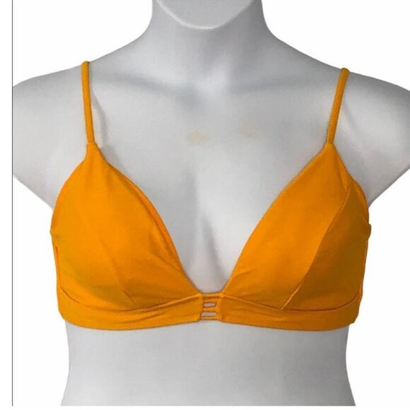No Boundaries Dark Golden Yellow Bikini Top XL – Full Coverage, Adjustable - Picture 2 of 16